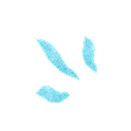 traits bleus